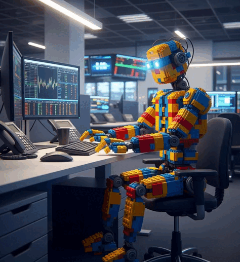 Robô Gif animada
